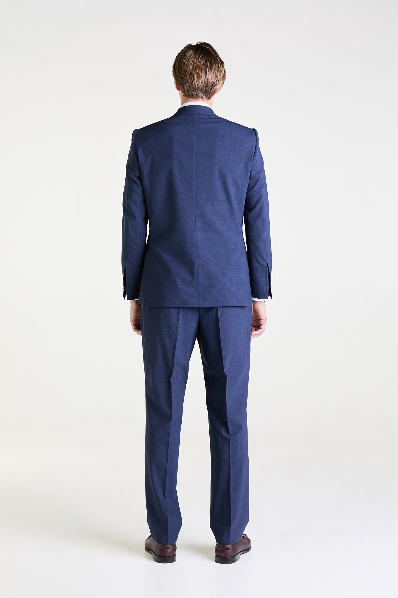 Made to Measure “Traveller” Suit in Wool, Recycled Polyester and Elastane