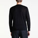 Crewneck Sweater in Black Ultrafine Merino, Cashmere and Silk