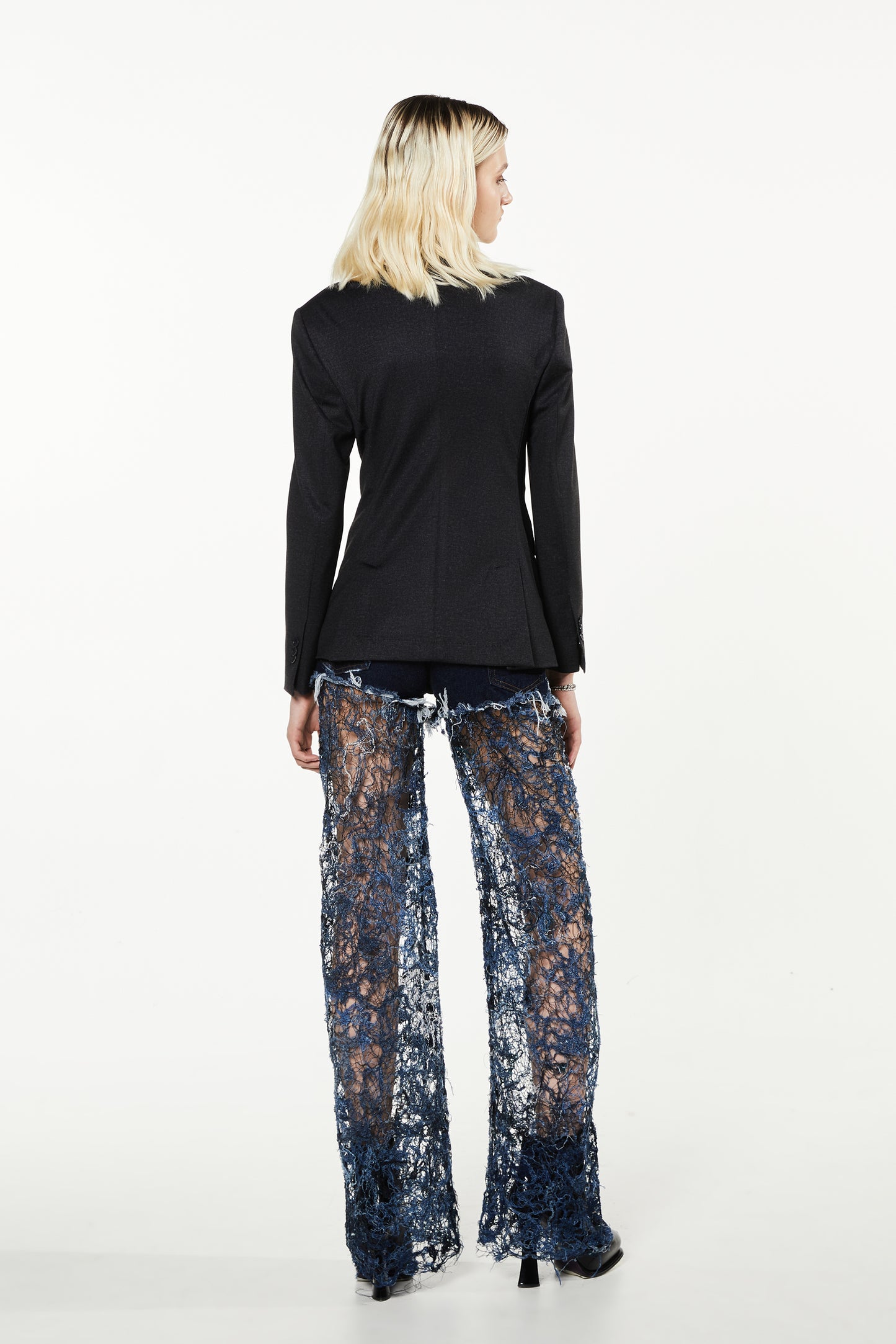 Women's Double-breasted Jersey Blazer