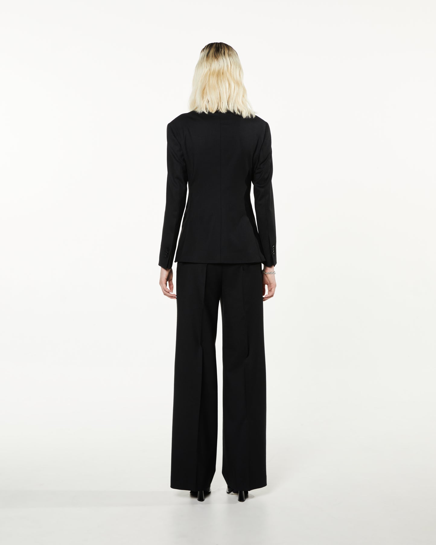 Black Two Piece Women's Travel Suit