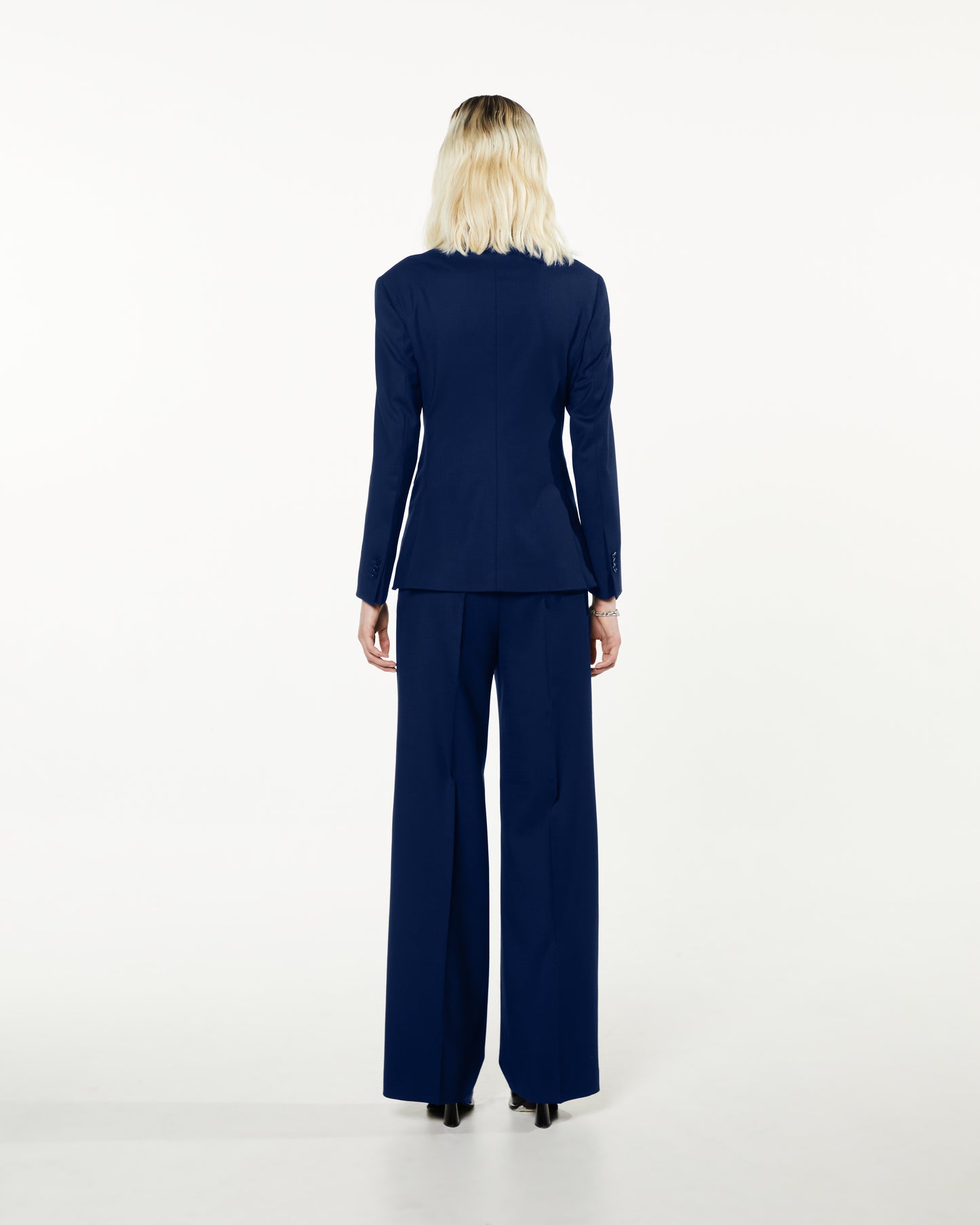 Blue Two Piece Women's Travel Suit