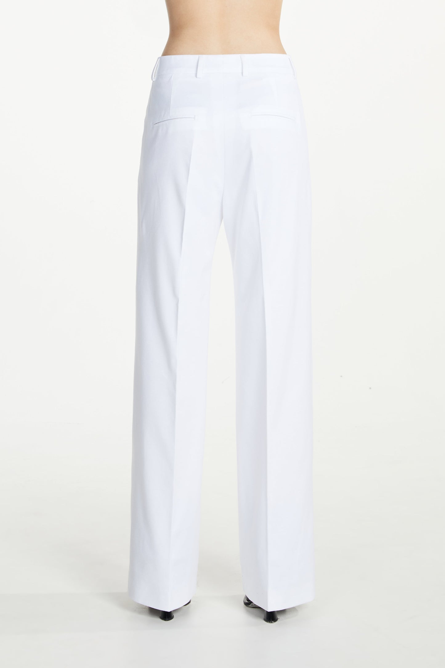 Women's White Double-breasted Suit