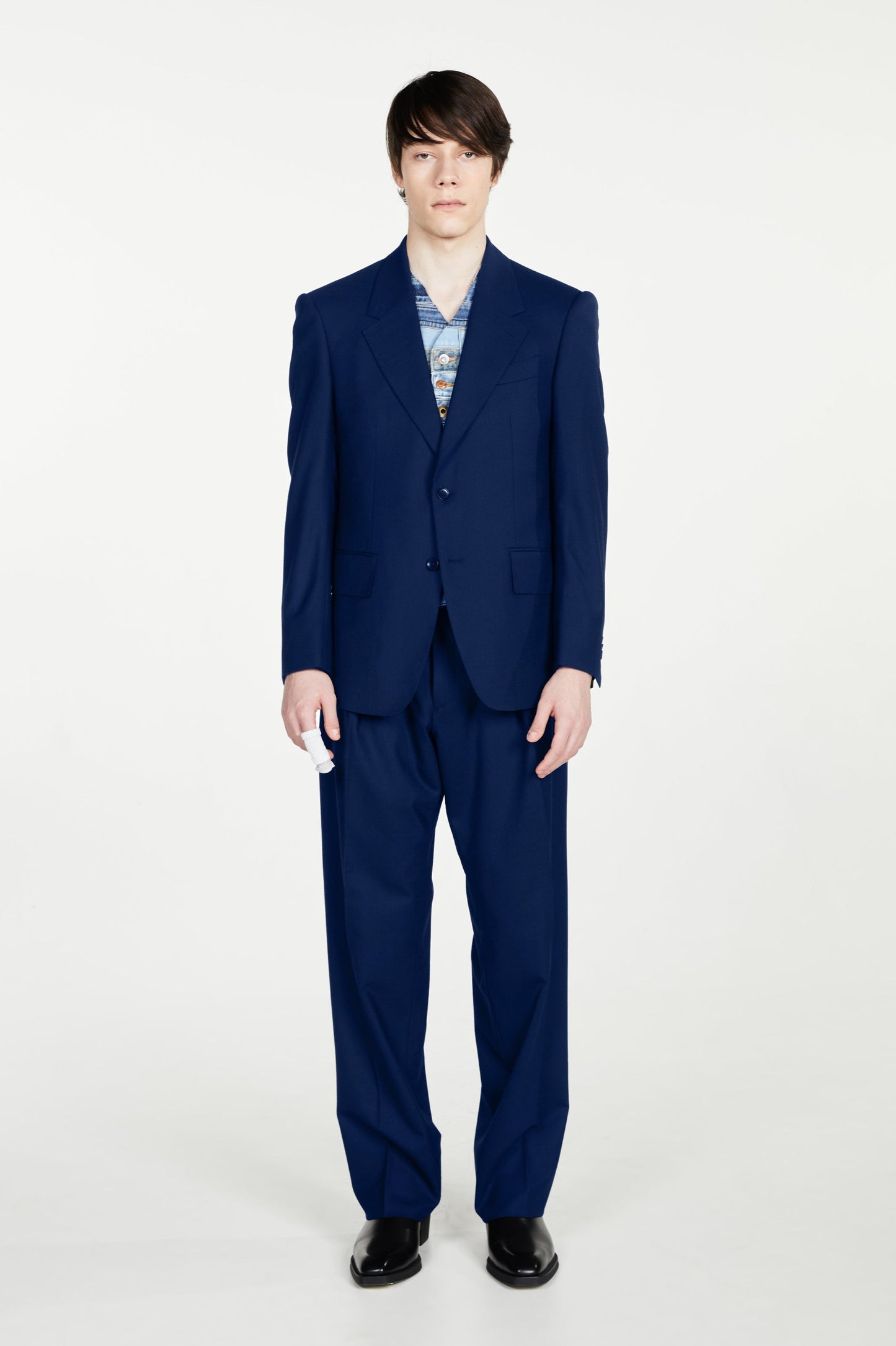 Blue Two Piece Travel Suit