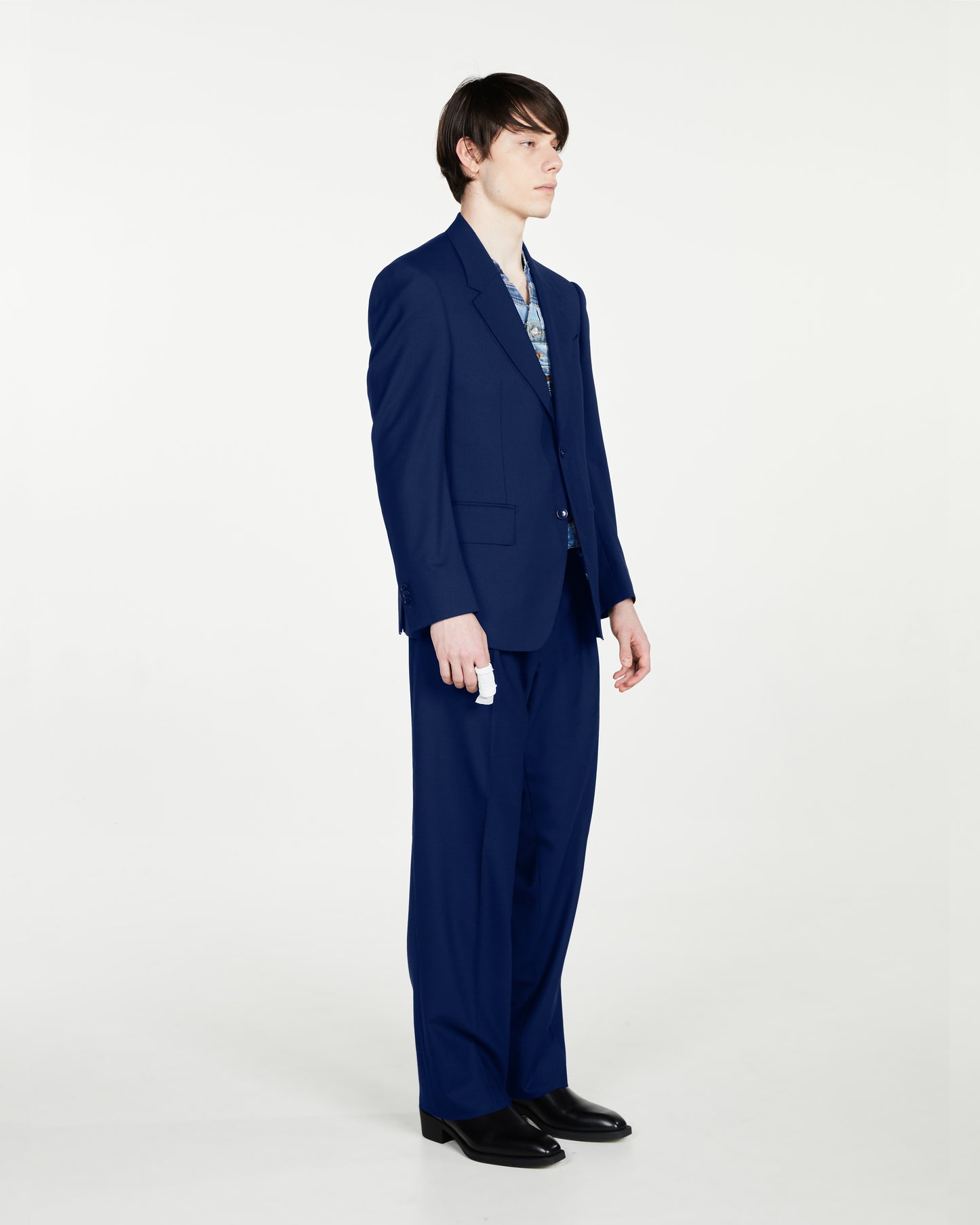 Blue Two Piece Travel Suit