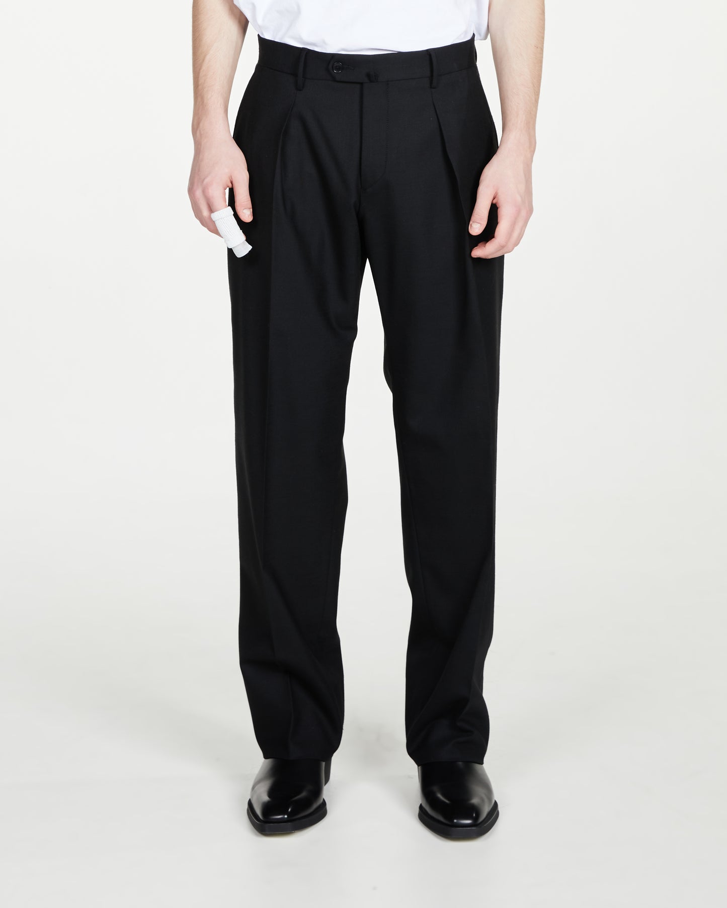 Black Two Piece Travel Suit