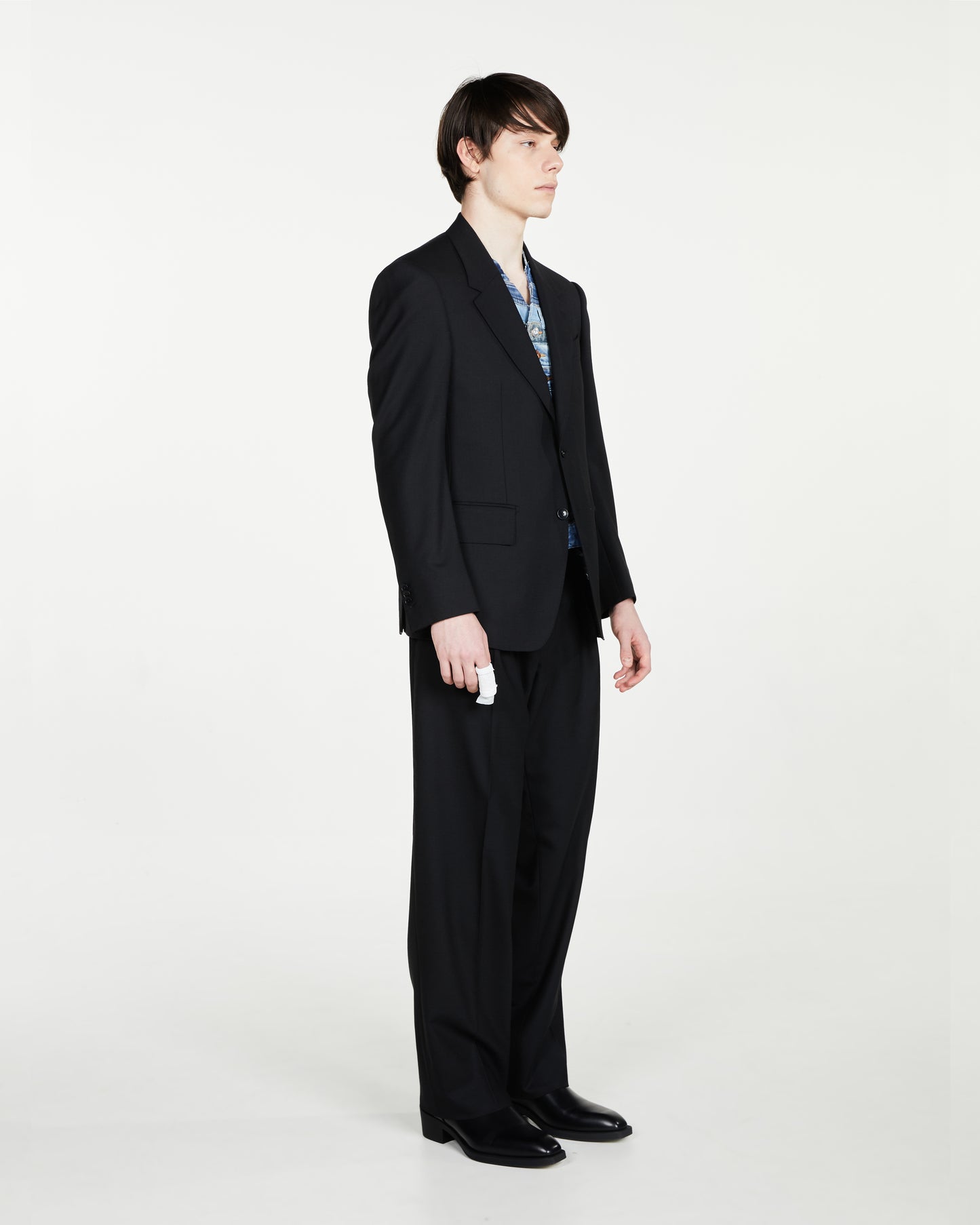 Black Two Piece Travel Suit